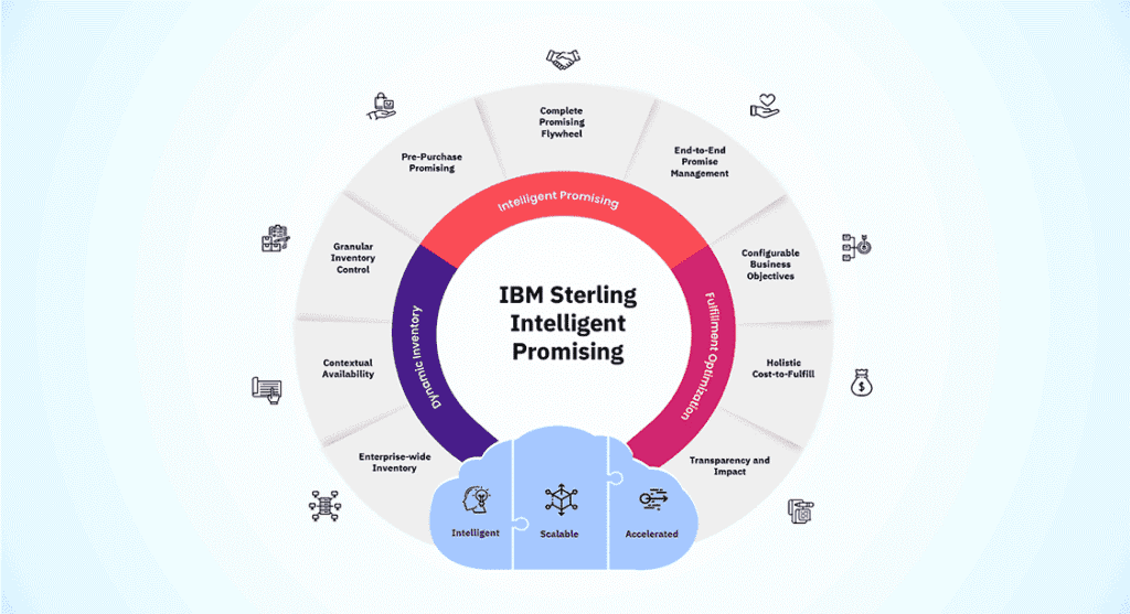 Image depicts IBM Sterling Intelligent Promising