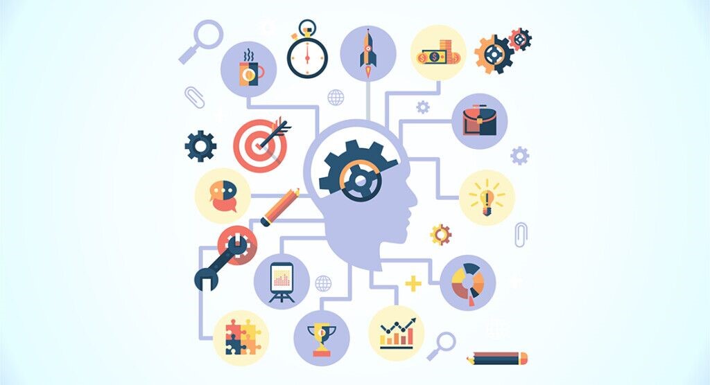 Image depicts the process of thinking